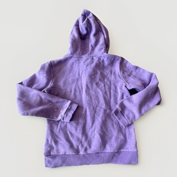 Puma Womens Purple Long Sleeve Pullover Hoodie Sweatshirt Size Small - Picture 3 of 7